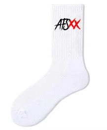 White AFSXX Socks